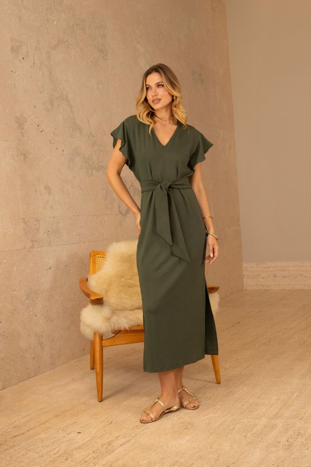 Vestido Nice Militar