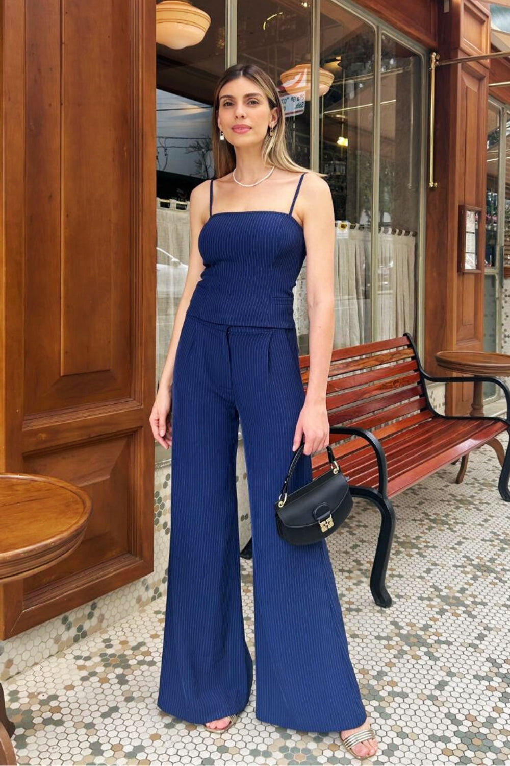 Blusa Valentina Azul
