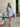 Shorts Saia Leonor azul celeste